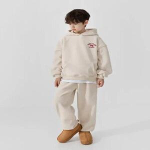 (리틀브로) (아동)빈트플리스후드상하세트[세트BFKT768A]