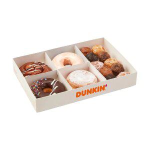 [던킨] 반반한 던킨팩 (베스트도넛 4ea+먼치킨10EA)