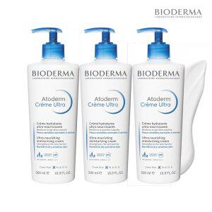 [3개 세트] 바이오더마 아토덤 크림 펌프형 500ml