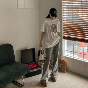 [히터바지/융기모] 부츠컷 트레이닝 팬츠