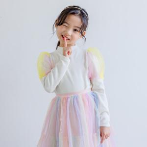 [아이러브제이]페르시아 망사소매 티 JTWTO41