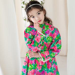 [아이러브제이]빈티지 플라워 원피스 JUSOP27