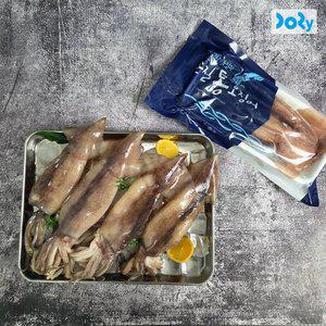 [도리마켓] 청년 손질 통 오징어 220X5팩 (총 10미) 2마리씩 소포장