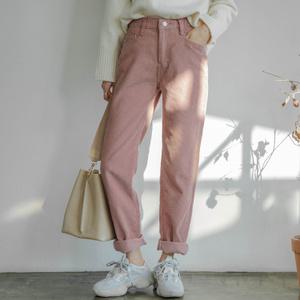 [시크릿라벨] 하이웨스트밴딩코듀로이팬츠