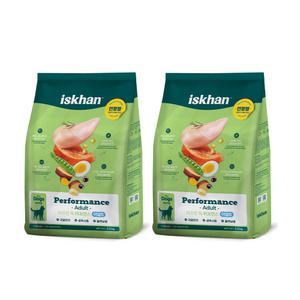 이즈칸 독 퍼포먼스 어덜트, 2.5kg, 2개