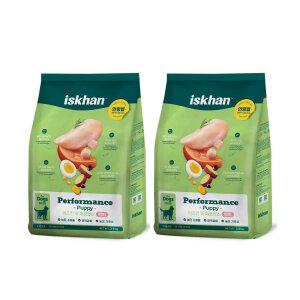 이즈칸 독 퍼포먼스 퍼피, 2.5kg, 2개
