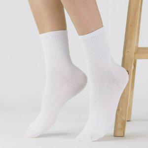 여성 데일리 뉴카바 중목 양말 10켤레