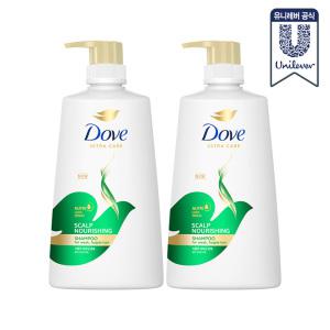 도브 스칼프 샴푸 680ml 2개