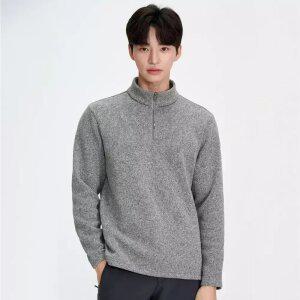 [밀레 본사](온라인전용) 레포Q 써말 집업티셔츠_MQTWT412