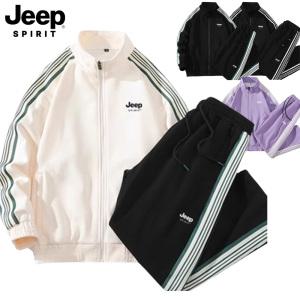 지프JEEP SPIRIT 남녀공용 커플패션 츄리닝 캐주얼바지 남녀공용 일상패션 여성 남성