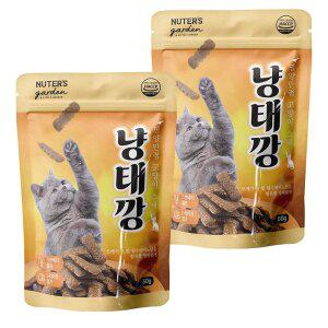 누터스가든 냥태깡 고양이간식 이빨과자 오메가3 유리너리 50g x 2개