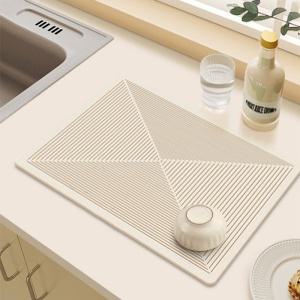 (1플러스1) 모던라인 식기건조 싱크대 규조토 주방 욕실 거실 건조 드라잉 매트