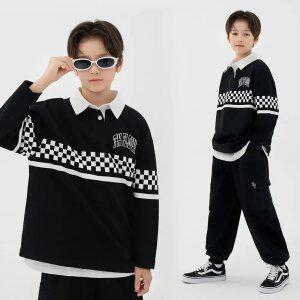 (틴플로우) 틴체커보드카라티[티셔츠TELT992]