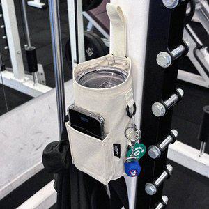 HNF 헬스장 마그네틱 보틀 파우치 자석 물병 텀블러 쉐이커 가방 물통 커버