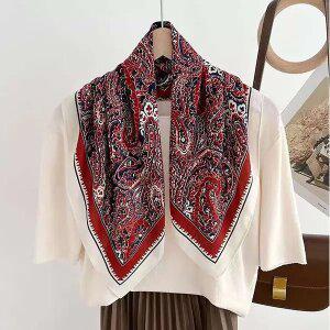 [와이제이] 페즐 프린팅 스카프