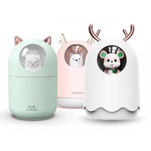 J2K 미니가습기 고양이 댕댕이 야옹이 햄스터 USB 선물