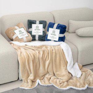 포근한 양털 극세사 담요 3종 컬러[중/대/특대]