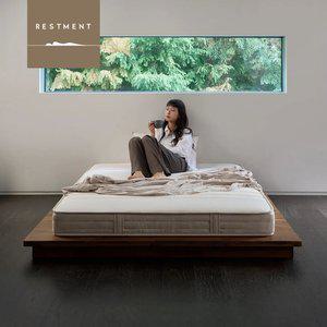 [2월 5% 최종판매가 233,430] 레스트먼트 리추얼 16cm 천연 라텍스 티타늄 스프링 매트