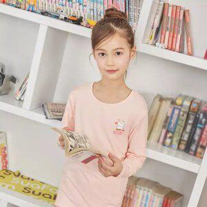 수아팜 [정상가 27900원] 여아동 핑크덕 기모 긴팔 내의 세트