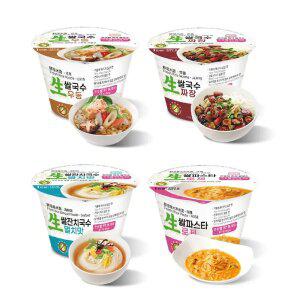 한국면가 생쌀국수 175g X 4개입 (멸치,우동,로제,짜장 )