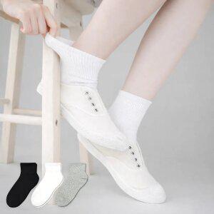 여성 남성 심플 스포츠 스쿨 양말 10켤레