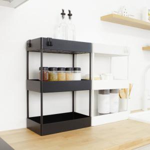 고정식 주방선반 틈새 수납장 3단