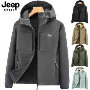 지프 JEEP SPIRIT 남녀공용 플리스 안감 자켓 후리스 방풍 방수 윈드브레이커 자켓 점