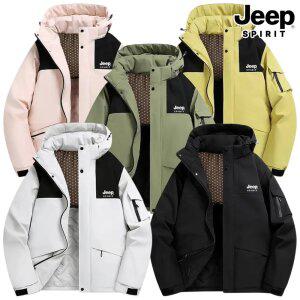 지프 JEEP SPIRIT 패딩 점퍼 그래핀 후드 집업 캠핑점퍼 방수 자켓 아웃도어 패딩 방한