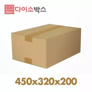 [다이소박스] 택배박스 130호 (450x320x200) 35매