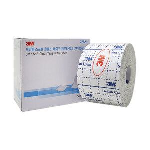 3M 부드러운 천반창고 5cmX10m 1롤/소프트 클로스 테이프 반창고 2762 픽싱롤
