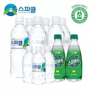 [무라벨 빈병회수][딜] 스파클 생수 500ml×20병×5팩 (총100병)