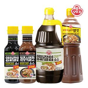 오뚜기 삼겹살 양파절임소스 330g /2.1kg 멜젓 파절이 상추겉절이 재래기소스