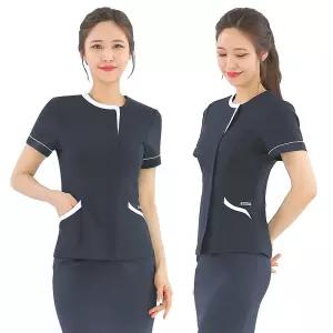 [샵피라] N0684 하이엔드원단 간호복 수술복 스크럽복 세트(양옆밴딩바지세트 / 스커트세트)