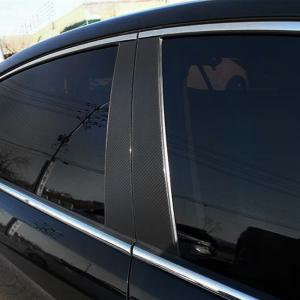 더뉴K7 B필러 기둥몰딩 카본 랩핑 스티커 커버 용품