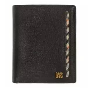 [롯데백화점]닥스 액세서리 [본점][선물포장/쇼핑백동봉] 브라운 가죽 골드로고 중지갑 DBWA2F913W3