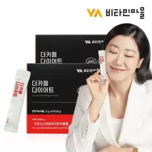비타민마을 더카페 다이어트 커피 다이어트보조제 60포 x 2박스