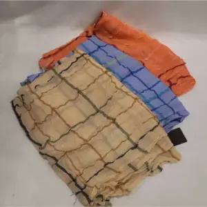 [대구백화점] [아이엘드]체크 패턴 주름 스카프 (SID255(체크비))