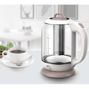 특-티메이커/차우림/신일전자 1.7L 무선 티포트 화이트 2EA/티팟주전자/전기주전자/내열유리