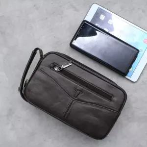 데일리 남자미니백 클러치가방 고급스러운 정장 가죽클러치백 소가죽 재재데이