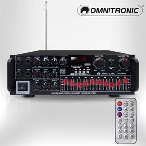 옴니트로닉 MK-440 200W 블루투스 미니 인티앰프 5밴드 이퀄라이져