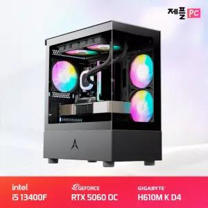 [최종 95만] 인텔 코어i5-13세대 13400F H610M K D4 RTX 5060 WINDFORCE MAX OC D7 8GB G03