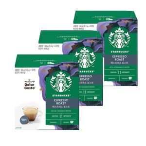 스타벅스 캡슐커피 by 돌체구스토 에스프레소로스트 12개입x3개