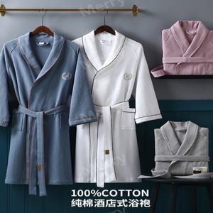 남성 커플 목욕가운 빅사이즈 로브 상품 여성 파자마 순면