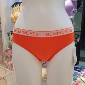 [예스] DP02 여성 솔리드 오렌지 햄라인팬티 여자 삼각 밴드 햄팬티 편한 속옷 데 (S12908967)