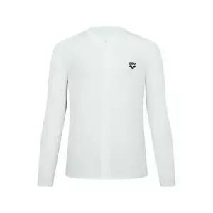 [아레나] (A4BM1RR49_WHT) 남성 엑티브 릴렉스핏 집업 래쉬가드