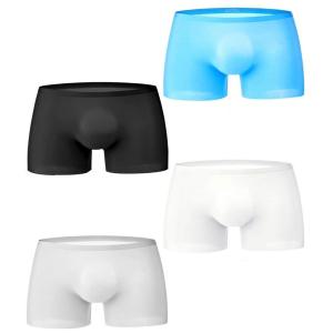 남성용 여름팬티 속옷 투명 쿨 냉감원단 무봉제 남자팬티