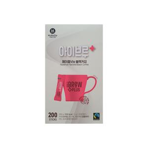 맥널티 아이브루 플러스 헤이즐넛향 블랙커피 1g x 200입