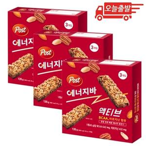 오늘출발 포스트 에너지바 액티브 135g 3개