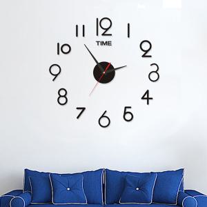 주닉스 DIY 무타공 벽시계 숫자 무소음 인테리어 압축스펀지 빅사이즈 시계