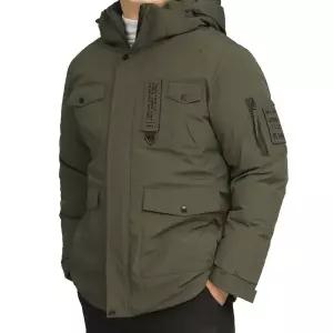 [아재나라]BFJD4771 버팔로 겨울 남성 해비 후드 패딩점퍼 캠핑 아웃도어